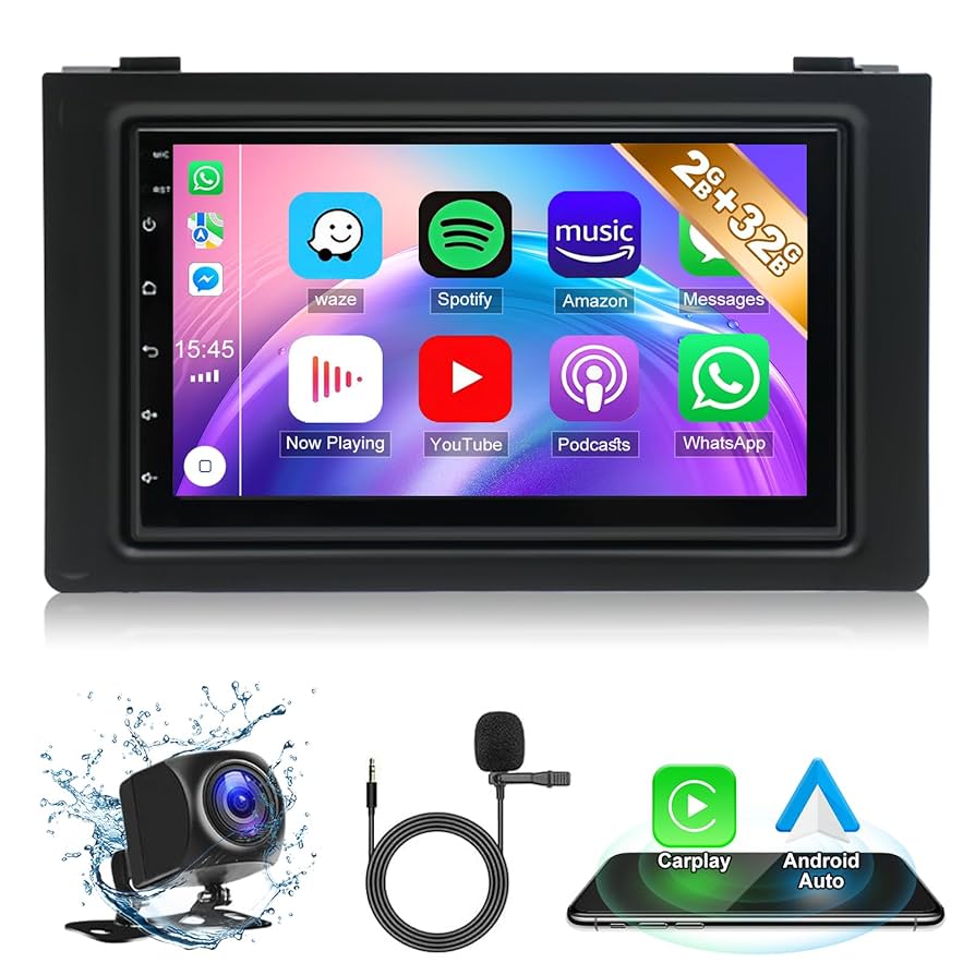 Amazon.com: 7'' Touch Screen Stereo Radio for Saab 9-3 93